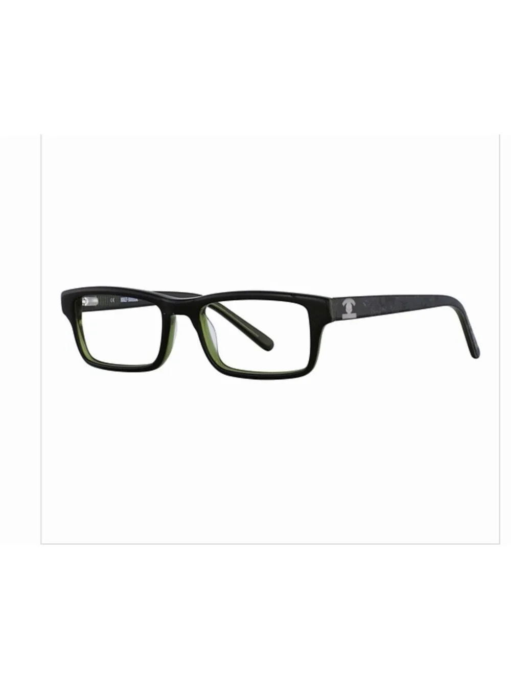 Harley-Davidson HDT 105 Eyeglass Frames Black Green